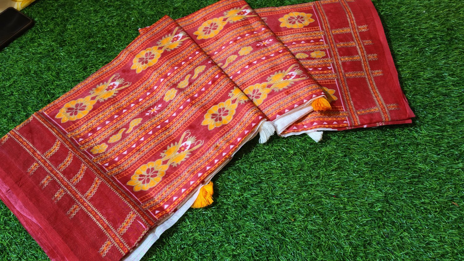Trendy Tangail Afsan Print Saree for Women – Stylish & Elegant