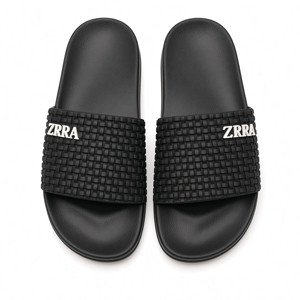 Zara Woven Slide Sandals